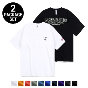 NP 스튜디오 로고 2PACK 티셔츠 10COLOR